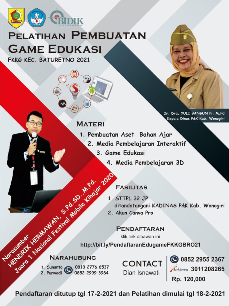 Pelatihan Pembuatan Game Edukasi Bidik Baturetno